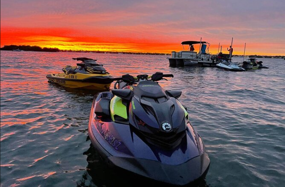 Boat and Jet Ski